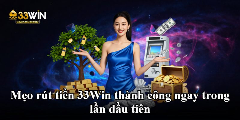 Mẹo rút tiền 33Win thành công ngay trong lần đầu tiên